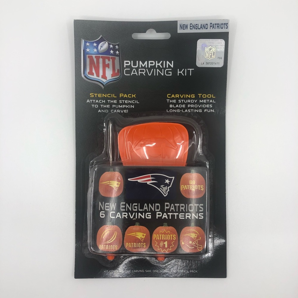 NFL New England Patriots Pumpkin Carving Kit